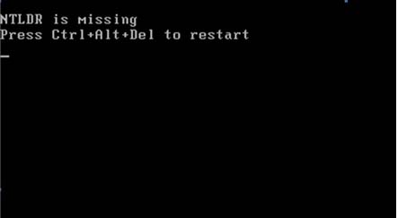 ntldr is missing怎樣處理,開機(jī)ntldr is missing是什么意思？